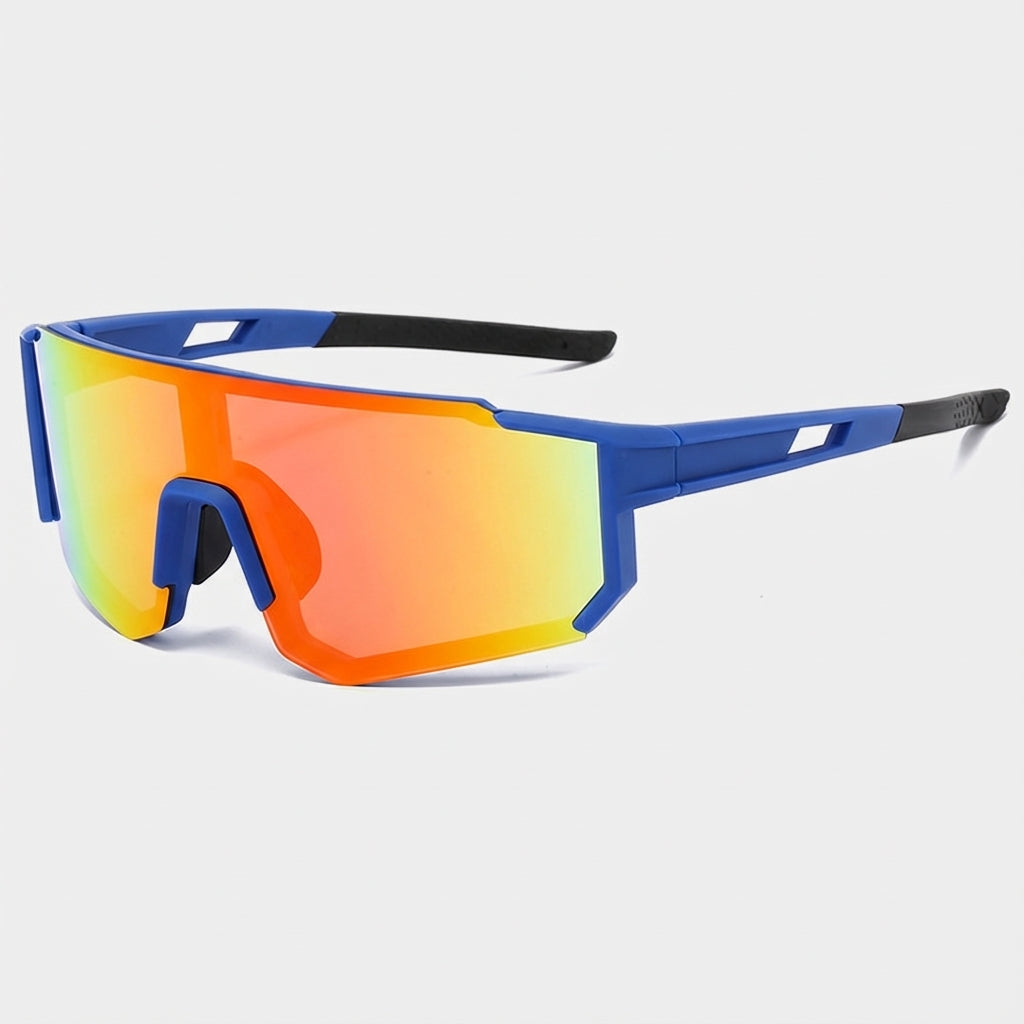 VUE Geometric Square Sunglasses with cleaning cloth