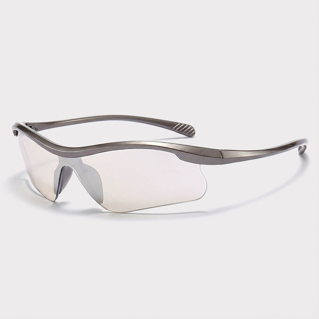 VUE Velocity Geometric Sunglasses detail of concave frame