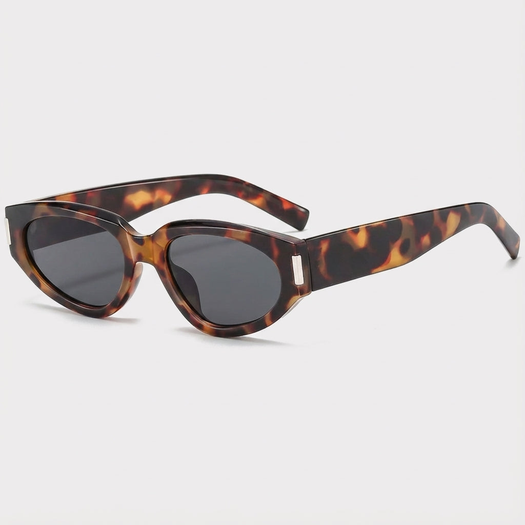 VUE geometric cat-eye sunglasses worn view