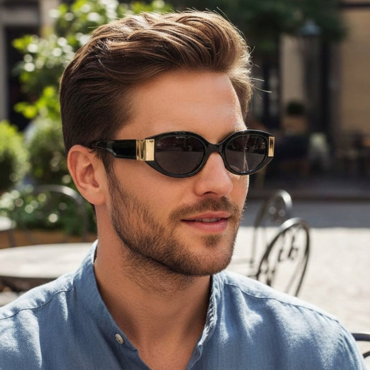 VUE TR90 Polarized Cat-Eye Sunglasses in Vintage Tortoise color, front view